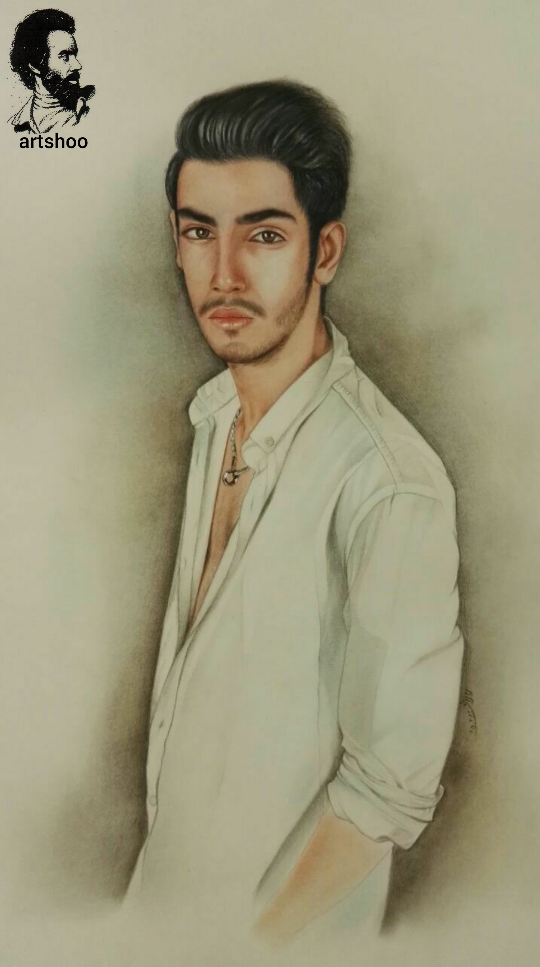 نقاشی مدادرنگی اورژینال